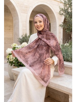 Msc Batik Desen Bambu Şal Serisi Gülkurusu