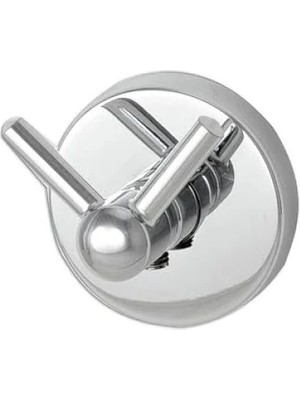 Aesco Vidalı Metal Banyo Lavabo Askısı - 2'li Set