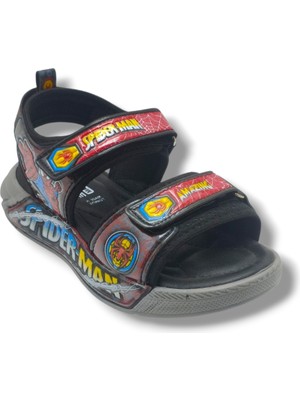 Butiqe 1910-26 Örümcek Adam Baskılı Anatomik Erkek Çocuk Sandalet 31-35