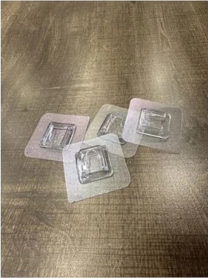 Aesco Yedek Yapıştırıcı Sticker - Banyo Düzenleyici Için 4 Adet