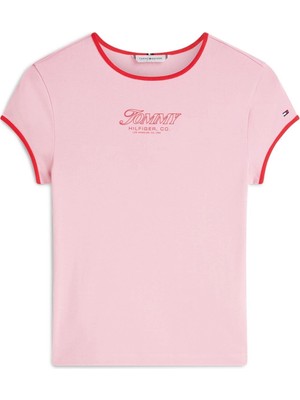 Tommy Hilfiger Kadın Tişört WW0WW49245