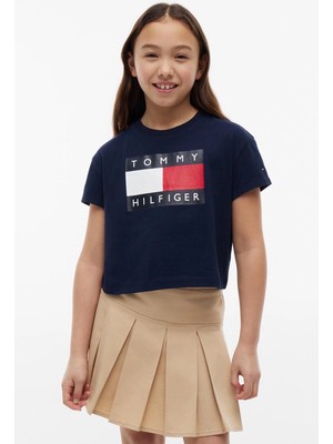 Tommy Hilfiger Kız Çocuk Tişört KG0KG09289