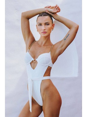BMD Elya Pushup Tanga Mayokini - Beyaz