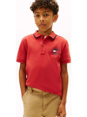 Tommy Hilfiger Erkek Çocuk Tişört KB0KB10043