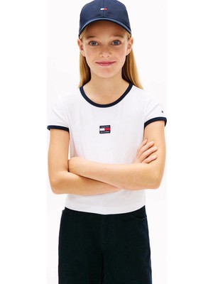 Tommy Hilfiger Kız Çocuk Tişört KG0KG09066