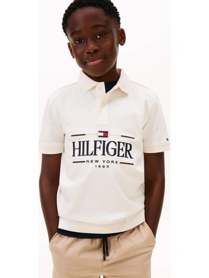 Tommy Hilfiger Erkek Çocuk Tişört KB0KB10359