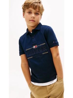 Tommy Hilfiger Erkek Çocuk Tişört KB0KB10359