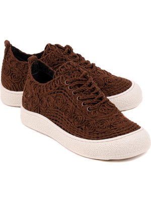 Stato Cloud Pamuk Örgü Hafif Kadın Sneaker – Nefes Alan Yazlık Tasarım