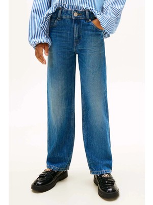 Tommy Hilfiger Kız Çocuk Kot Pantolon KG0KG08965