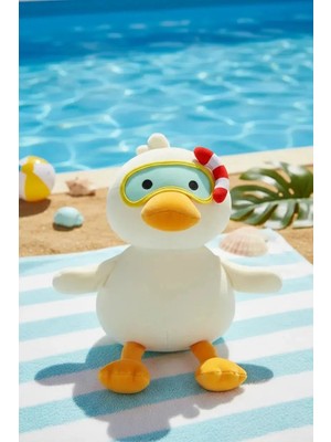 Miniso Dalış Ördeği Serisi Peluş Oyuncak - Şnorkelli