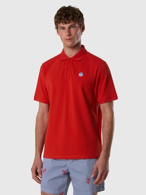 North Sails Regular Fit Kısa Kollu %100 Pamuk Erkek Polo Yaka Tişört
