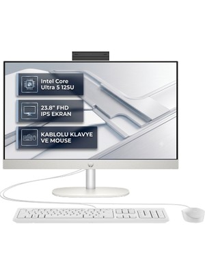 Hp Proone 240 G10 Intel Core Ultra 5 125U 8gb 512GB SSD 23.8" Fhd Windows 11 Pro All In One Pc D1ZF0ET 009