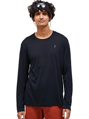 Peak Performance M Delta Ls Tee Erkek Günlük Uzun Kollu Tişört G79369010T Siyah