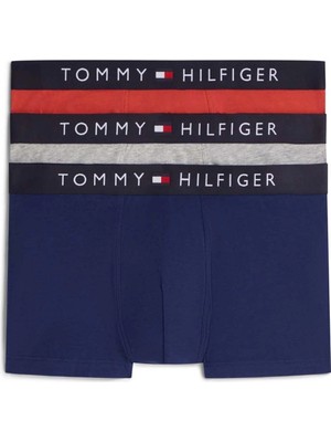 Tommy Hilfiger Erkek 3'lü Boxer UM0UM039000UM