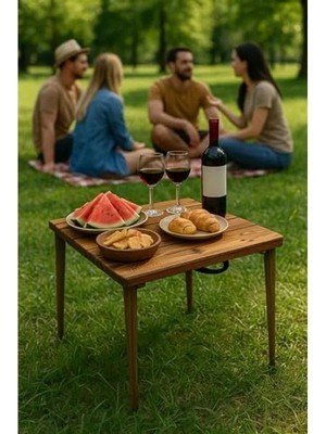 Aesco Ahşap Piknik ve Kamp Malzemeleri, Dayanıklı ve Kullanışlı