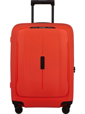 Samsonite Essens Kırmızı - Spinner Körüklü 50/20 Kabin Boy Valiz