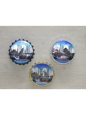 Trend Kapında Istanbul Temalı Metal Magnet ALK4339