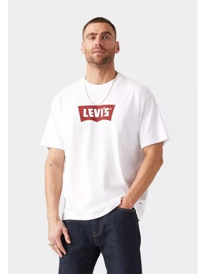 Levi's Erkek Vintage Fıt Grafik Beyaz Tişörtü - 005F9-0002