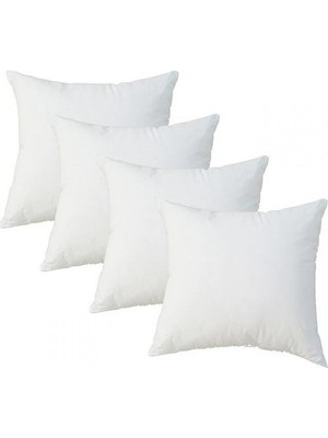 Çiçekce Home 4 'lü Dekoratif Silikonlu Kırlent Iç Yastığı 45X45CM - 400GR
