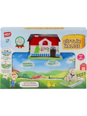 Trend Kapında YY-571 A622374TR-U Sesli ve Işıklı Eğitici Çiftlik Halısı -Birliktoys
