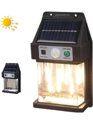 Trend Kapında Güneş Enerjili Duvar Lambası YX-666 3W