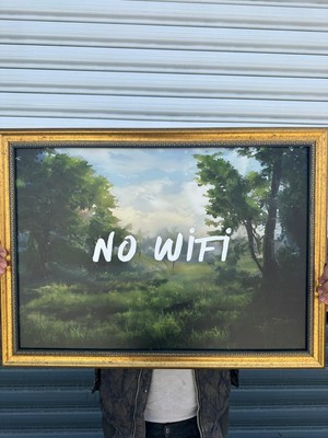 Musnig Dekoratif Sanatsal Çerçeveli Tablo Nowifi