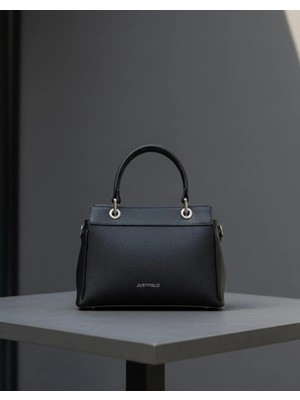 Just Polo Kadın Ayarlanabilir Askılı Lüks El ve Omuz Çantası Ebat : 18 x 26 cm Shoulder Bag