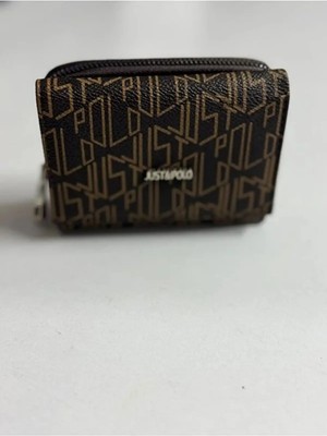 Just Polo Kadın 6 Kart 1 Kimlik Bölmeli Çıtçıt ve Furmuarlı Şık Cüzdan Shopper