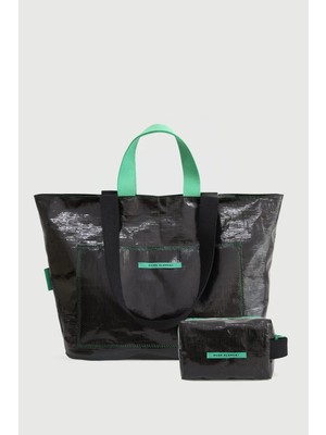 Huge Element Huge Glossy Bag Plaj Çantası Siyah