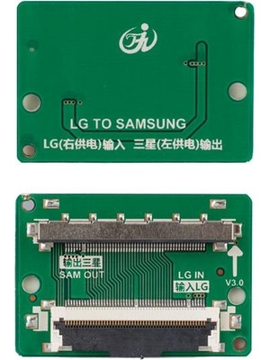 Trend Kapında LCD Panel Flexi Repair Kart Fhd Fpc To Lvds Lg In Sam Out QK0804A