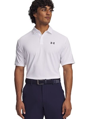Under Armour Ua Matchplay Polo Erkek Günlük Polo Tişört 6009799-100 Beyaz