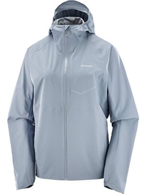 Salomon Bonattı Waterproof Jkt Kadın Koşu Ceketi LC2770000 Gri