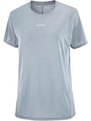 Salomon Sense Aero Graphıc Kadın Günlük Tişört LC2842800 Gri