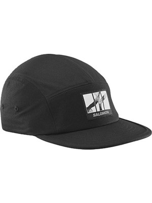 Salomon Wıld Rays Label Şapka LC2833900 Siyah