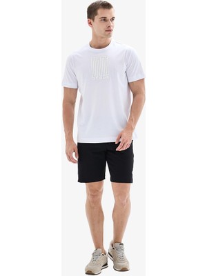 Blackspade Erkek Kısa Kollu Beyaz T-Shirt C6T1N904