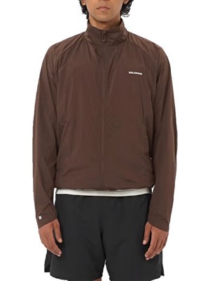 Salomon Shakeout Fly Erkek Outdoor Ceketi LC2844400 Kahverengi