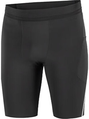 Salomon LC14444 Deep Black Erkek Koşu Şortu LC2740000 Siyah