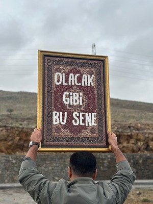 Musnig Dekoratif Sanatsal Çerçeveli Tablo Olacak Gibi