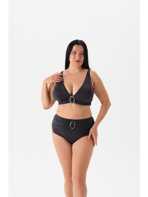 Eros 4087BK Geniş Üçgen Bikini Tk.