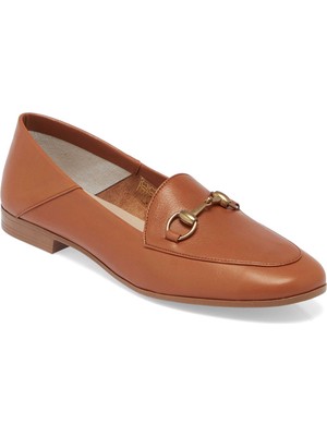 Tergan Taba Hakiki Deri Kadın Loafer - K26I1AY68408-A29