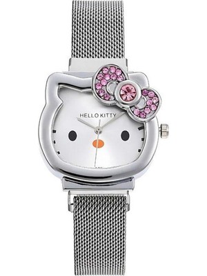 Hello Kitty Çelik Saat