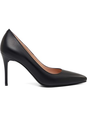 Tergan Siyah Hakiki Deri Kadın Stiletto - K26I1AY68385-A23