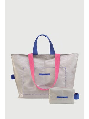 Huge Element Huge Glossy Bag Plaj Çantası Gri