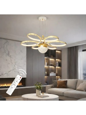Happy Led 6 S Kumandalı  Ledli Avize