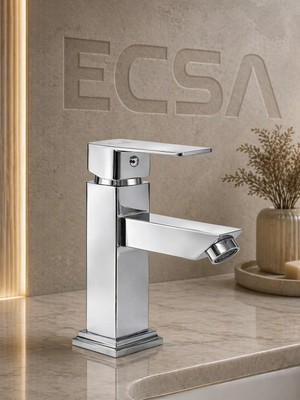 ECSA Modern Lux Kare Lavabo Bataryası