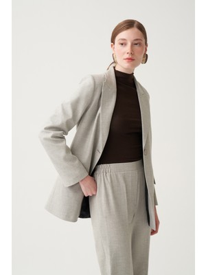 Allday  Gri Blazer Ceket
