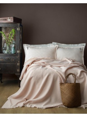 Apricitas Home Graffıe Pudra Tek Kişilik Exclusive Pike Takımı