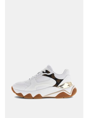 Guess Mazzy Kadın Çok Renkli Sneaker FLTMZZELE12-WHIBR