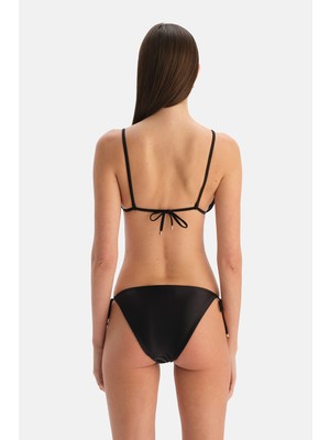 Dagi Siyah Düşük Bel Bikini Alt