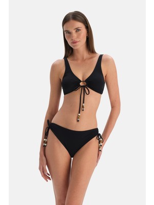 Dagi Siyah Normal Bel Bikini Alt